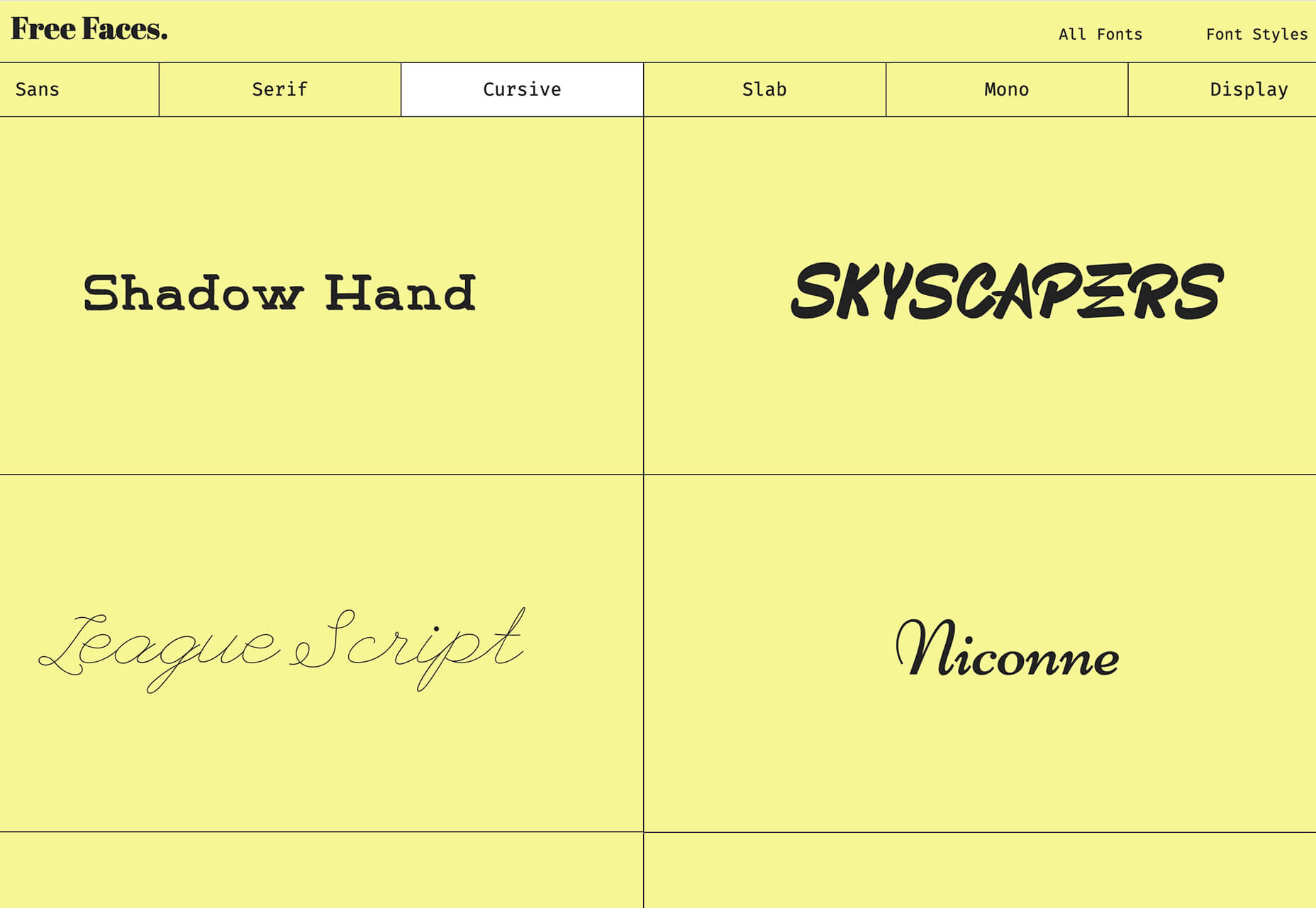 Exciting New Tools for Designers, July 2020 freefaces