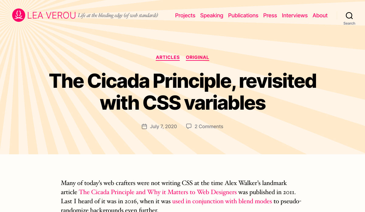 Popular Design News of the Week: July6, 2020 – July 12, 2020 cicada