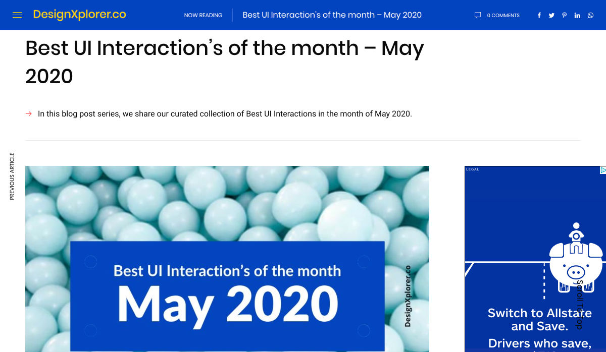 Popular Design News of the Week: June 1, 2020 – June 7, 2020 interactions