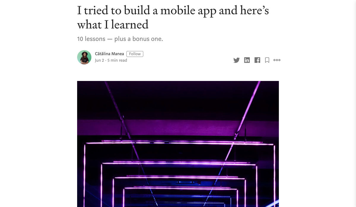 Popular Design News of the Week: June 1, 2020 – June 7, 2020 mobileapp