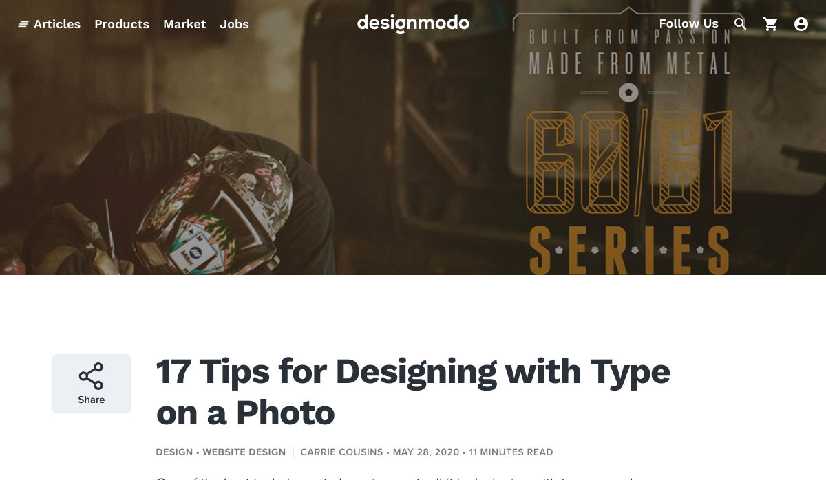 Popular Design News of the Week: May 25, 2020 – May 31, 2020 type