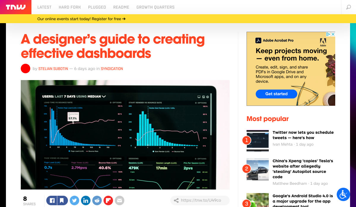 Popular Design News of the Week: May 25, 2020 – May 31, 2020 dashboards 1
