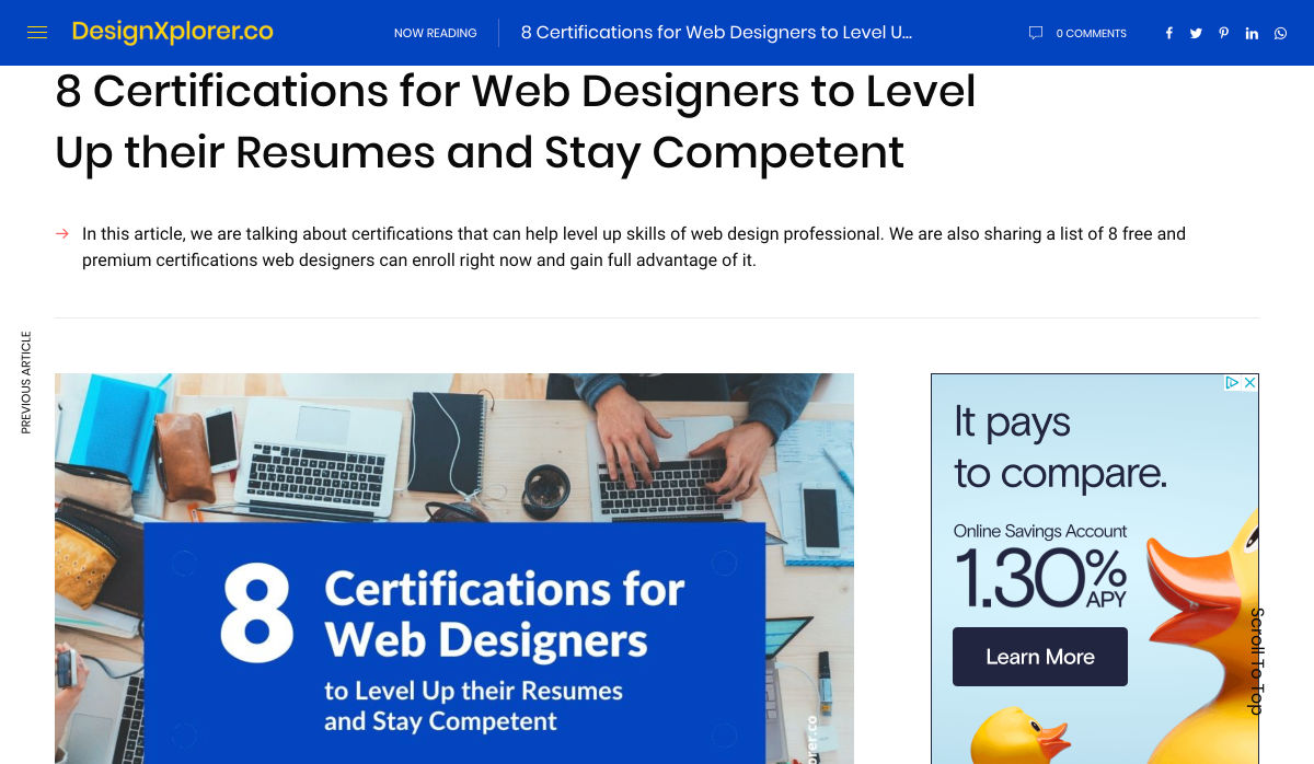 certifications