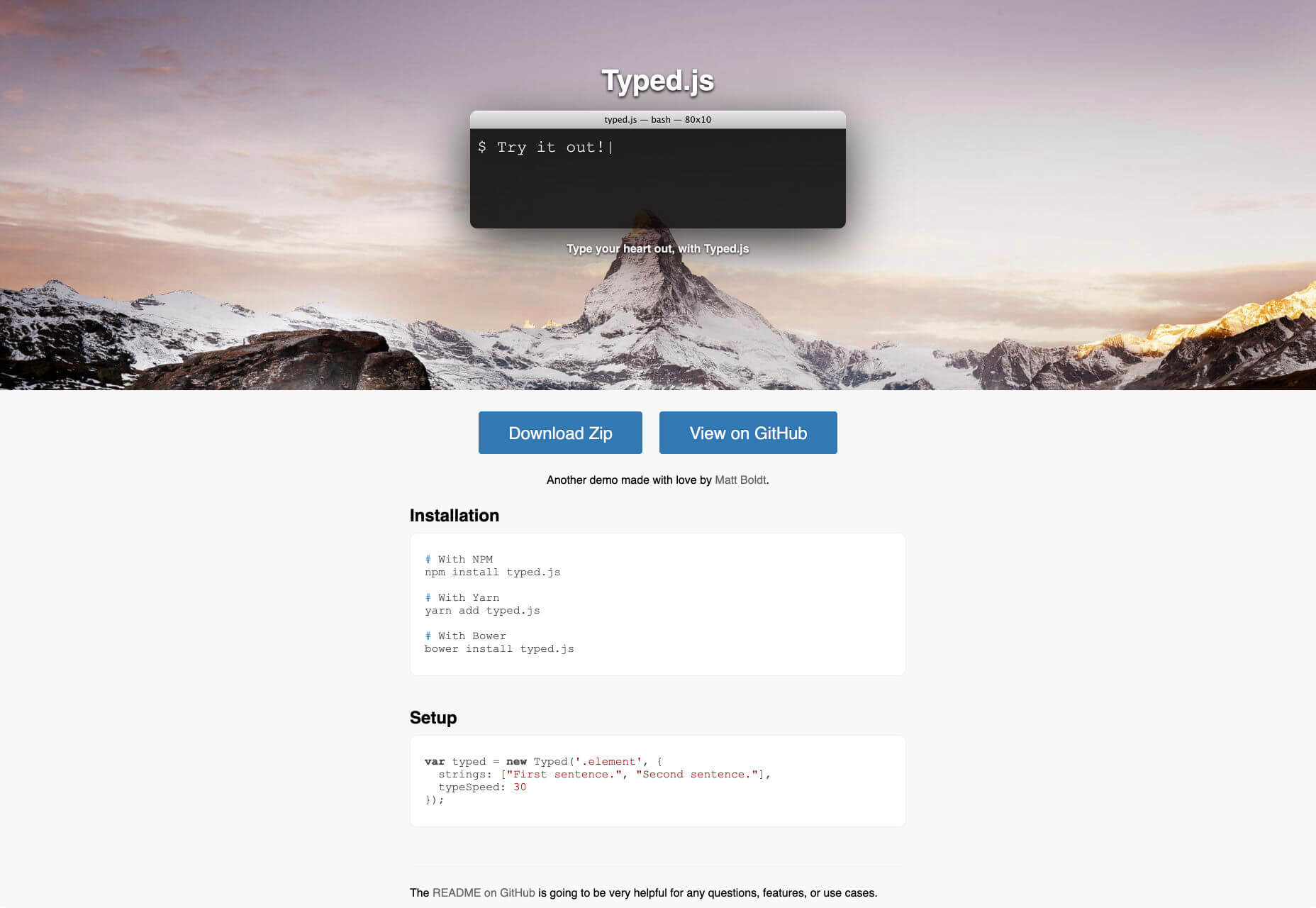 19 JS Libraries/Plugins for Typography typed