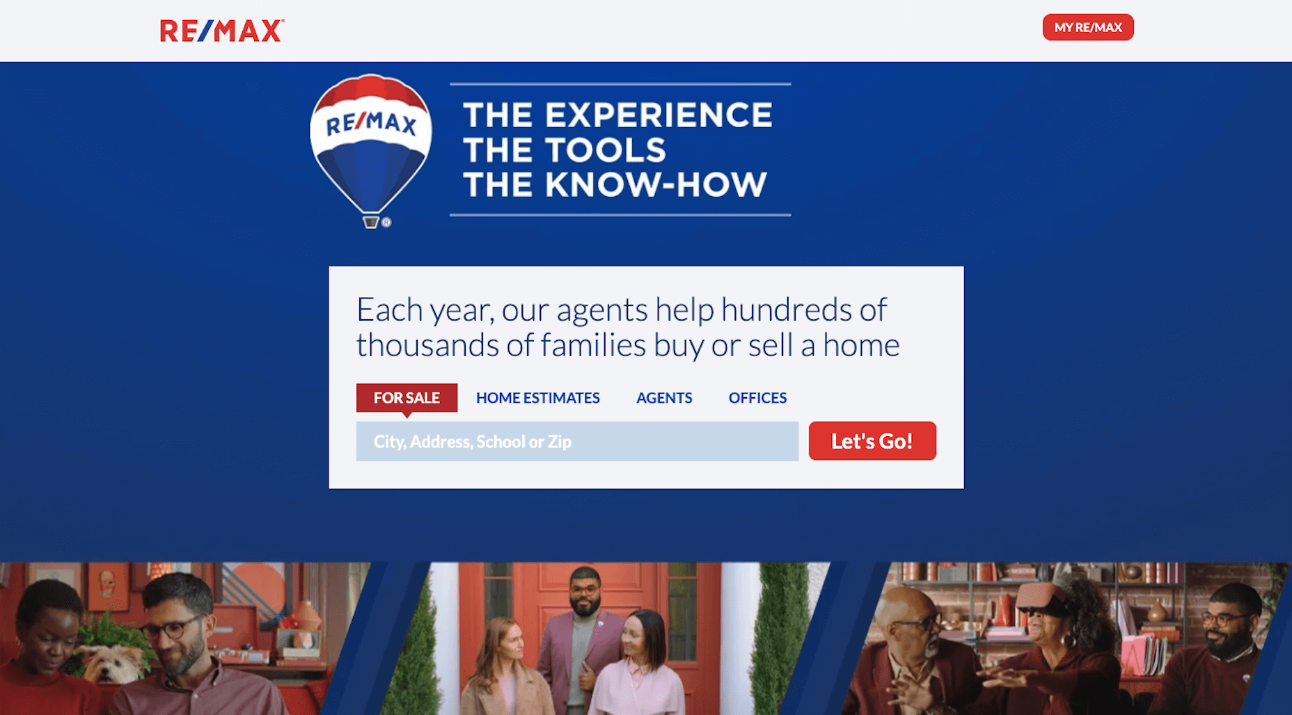Building Brand Trust with Transparency: What Web Designers Can Do RE-MAX - Search Banner