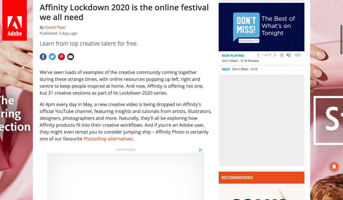 Popular Design News of the Week: May 11, 2020 – May 17, 2020 affinity
