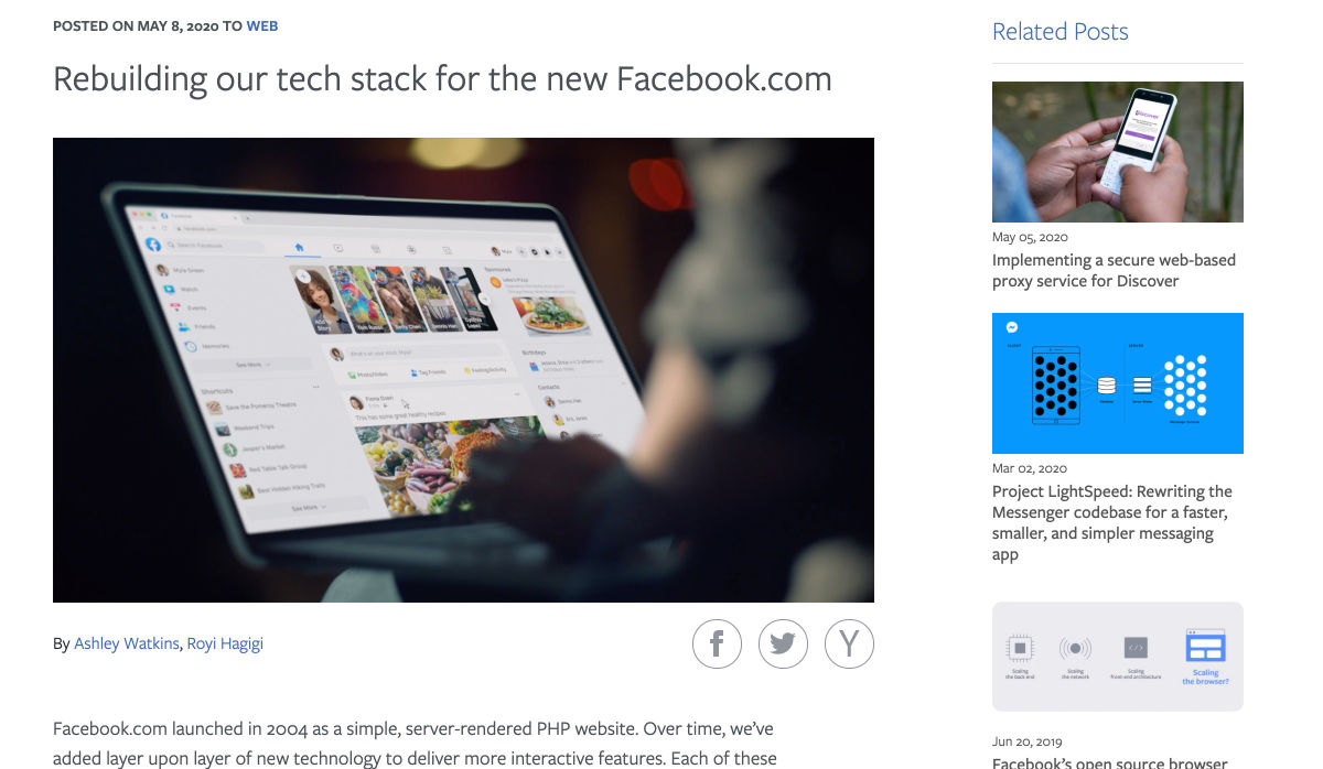 Popular Design News of the Week: May 11, 2020 – May 17, 2020 facebook 3