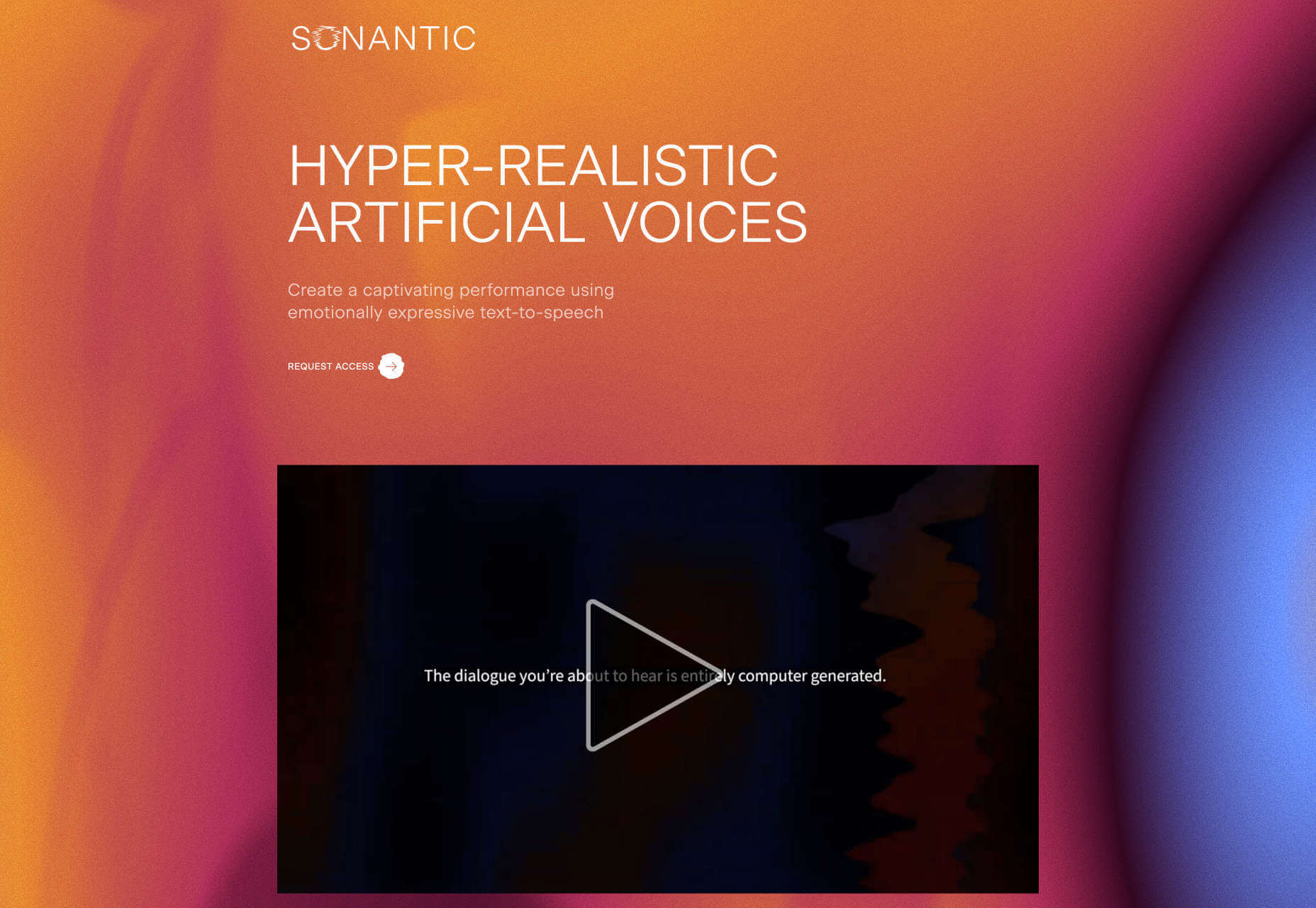 20 Unmissable Websites, May 2020 sonantic