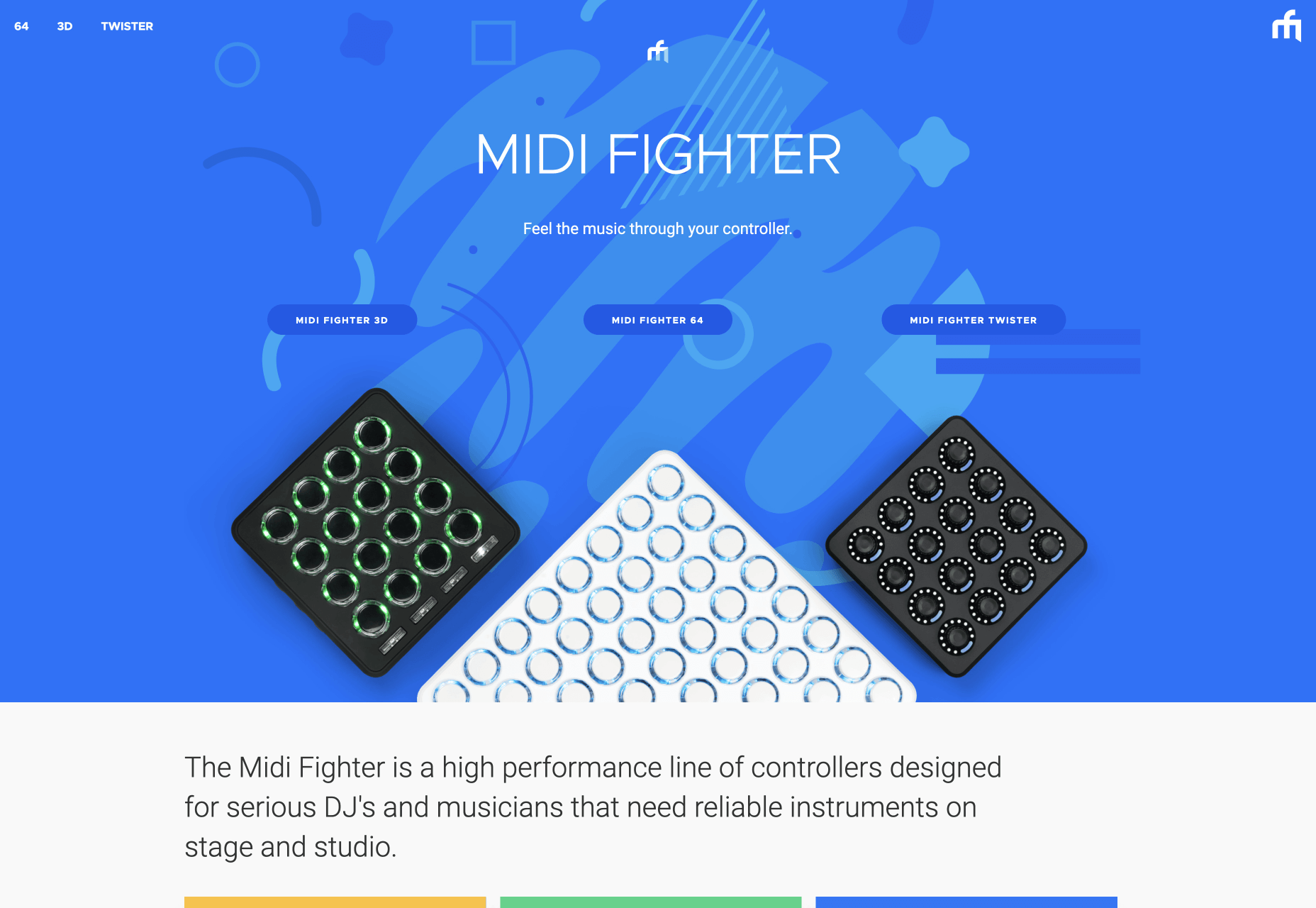 20 Unmissable Websites, May 2020 midi-fighter