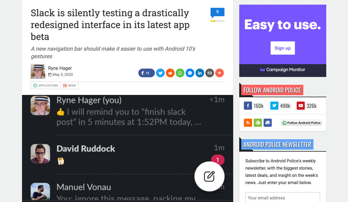 Popular Design News of the Week: May 4, 2020 – May 10, 2020 slack 2