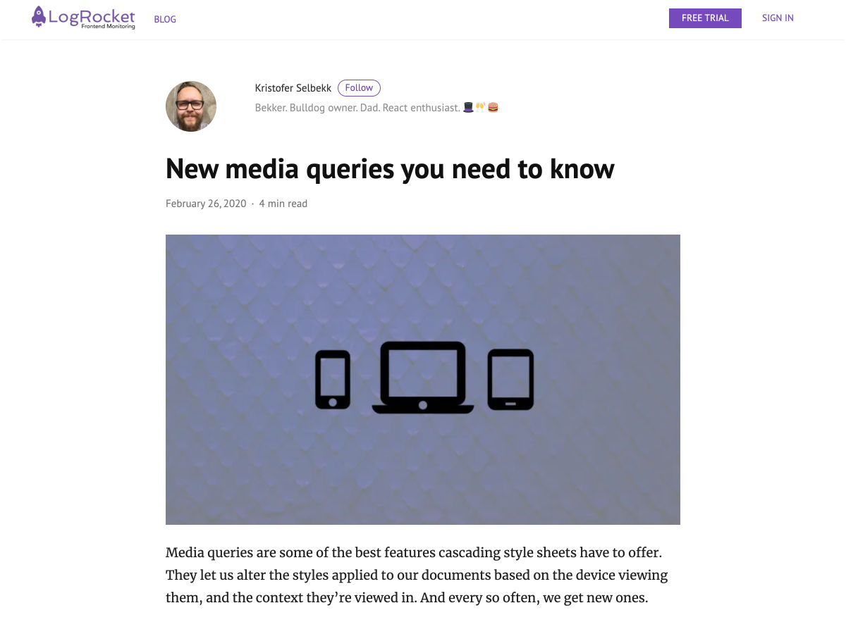 Popular design news of the week: April 27, 2020 - May 3, 2020 mediaqueries