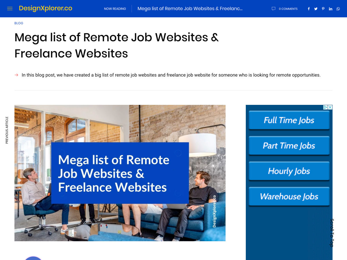 Popular design news of the week: April 27, 2020 - May 3, 2020 remotejob