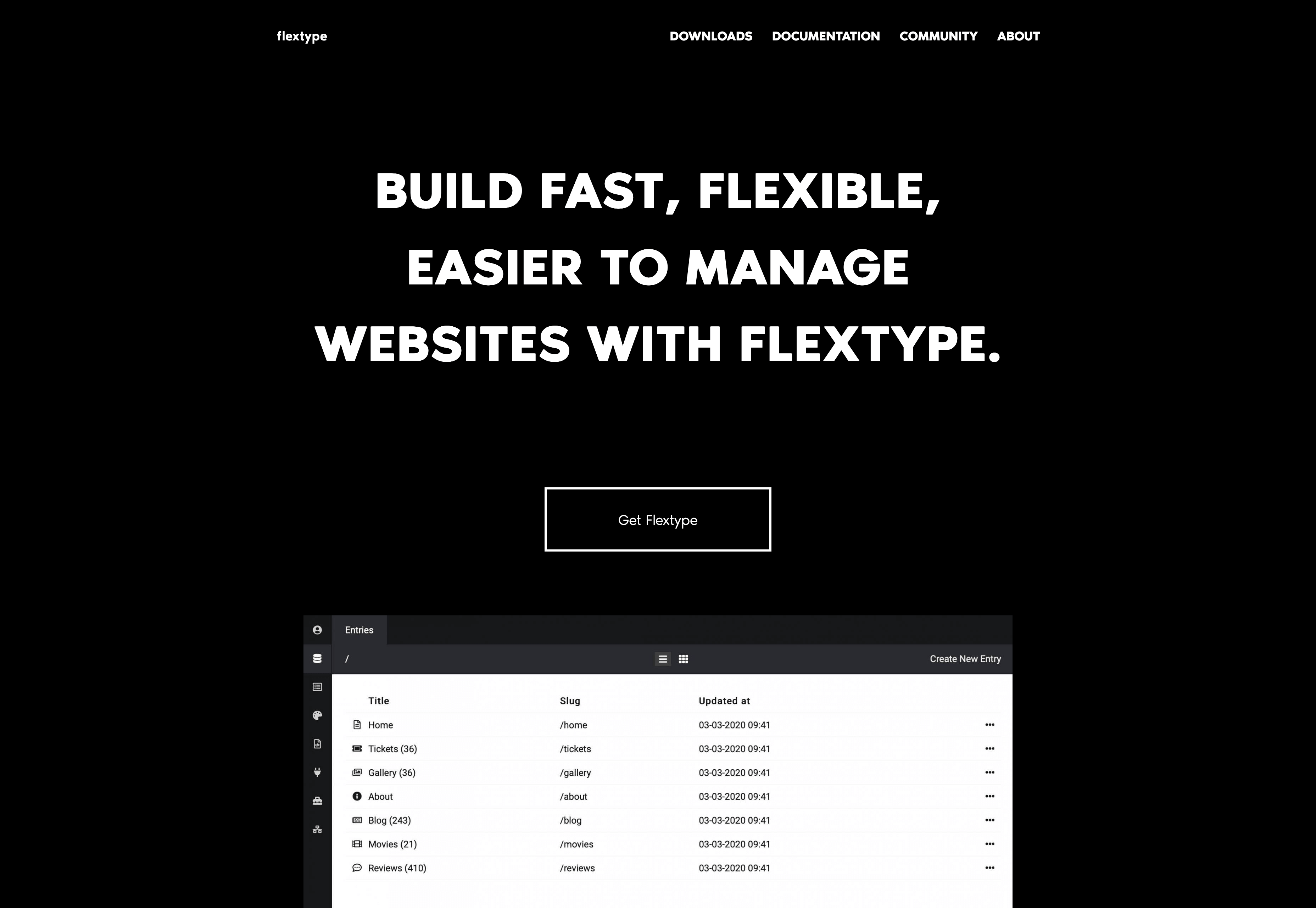 8 Best CMS for 2020 flextype