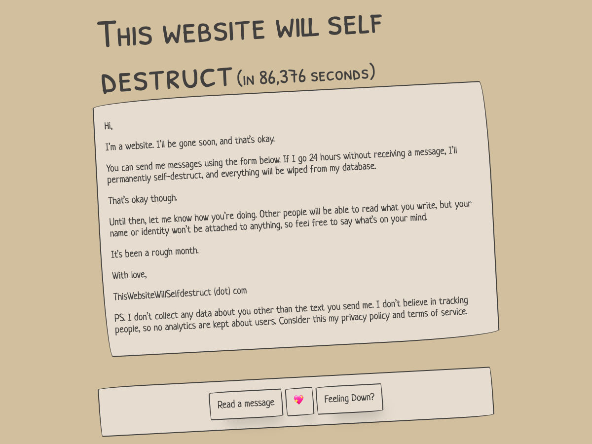 Popular design news of the week: April 20, 2020 - April 26, 2020 selfdestruct