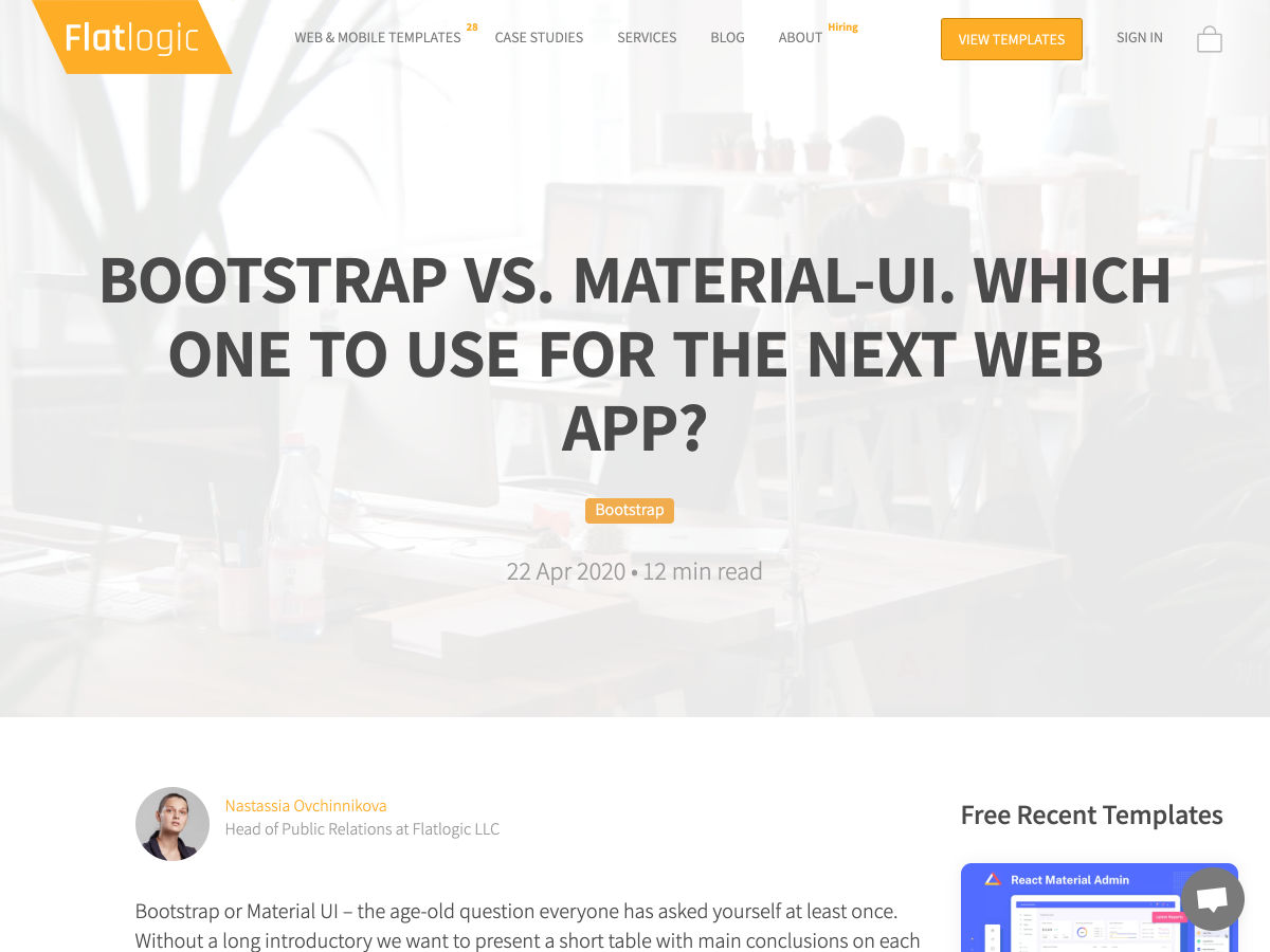 Popular design news of the week: April 20, 2020 - April 26, 2020 bootstrap 6
