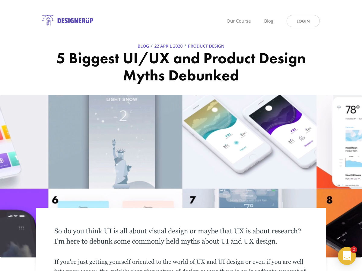Popular design news of the week: April 20, 2020 - April 26, 2020 myths 2