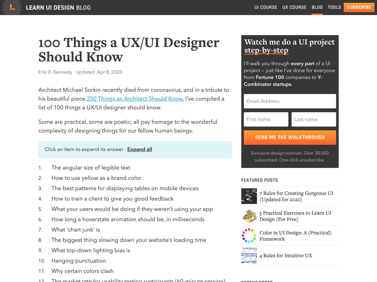 Popular design news of the week: April 13, 2020 - April 19, 2020 100things