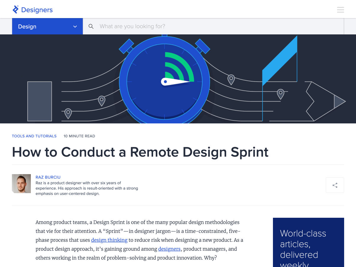 Popular design news of the week: April 13, 2020 - April 19, 2020 sprint