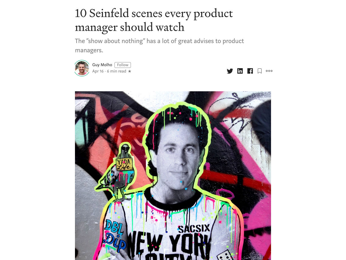 Popular design news of the week: April 13, 2020 - April 19, 2020 seinfeld