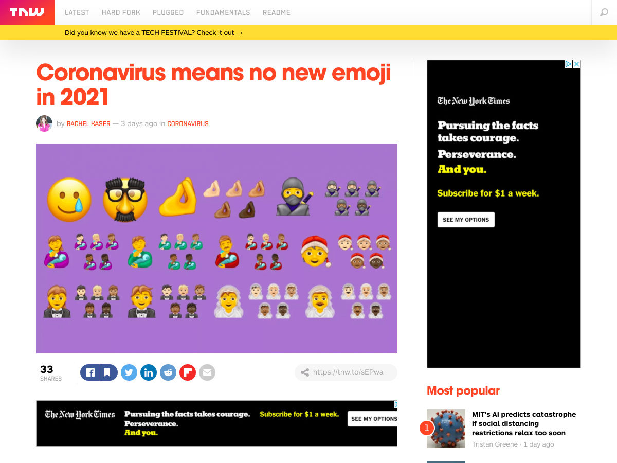 Popular design news of the week: April 13, 2020 - April 19, 2020 emoji 2