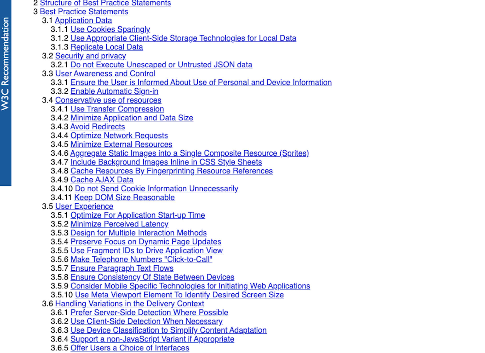 What Are Web Standards (And Do We Really Need Them)? W3C Mobile Recommendations