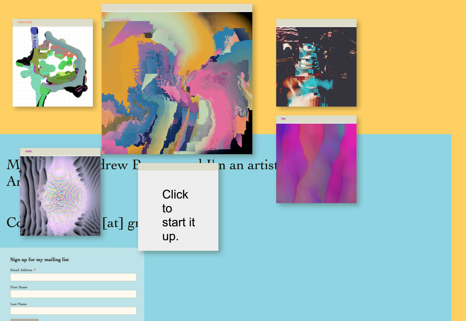 20 Best New Websites, April 2020 andrew-benson