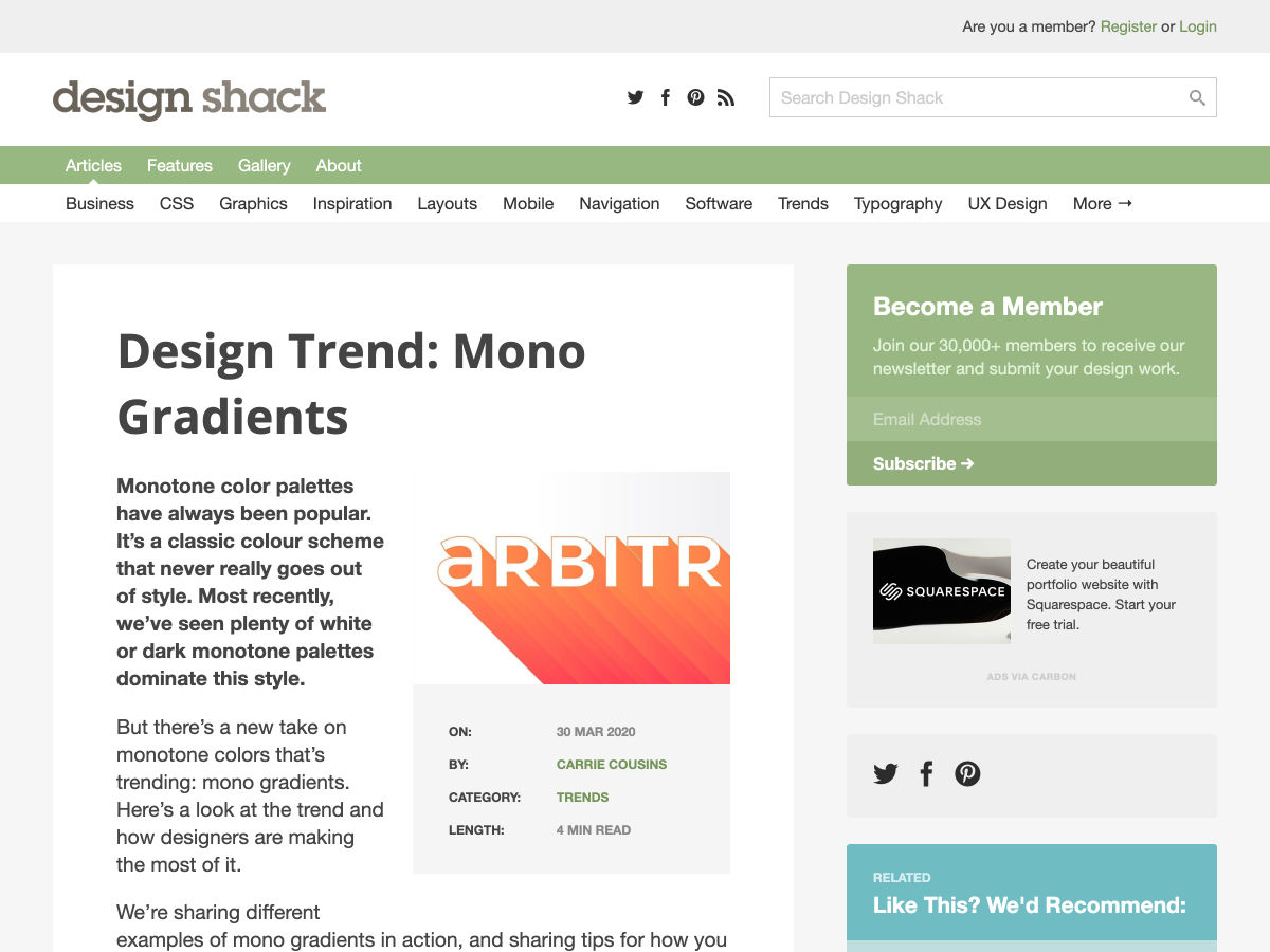 Popular design news of the week: March 30, 2020 - April 5, 2020 mono 1