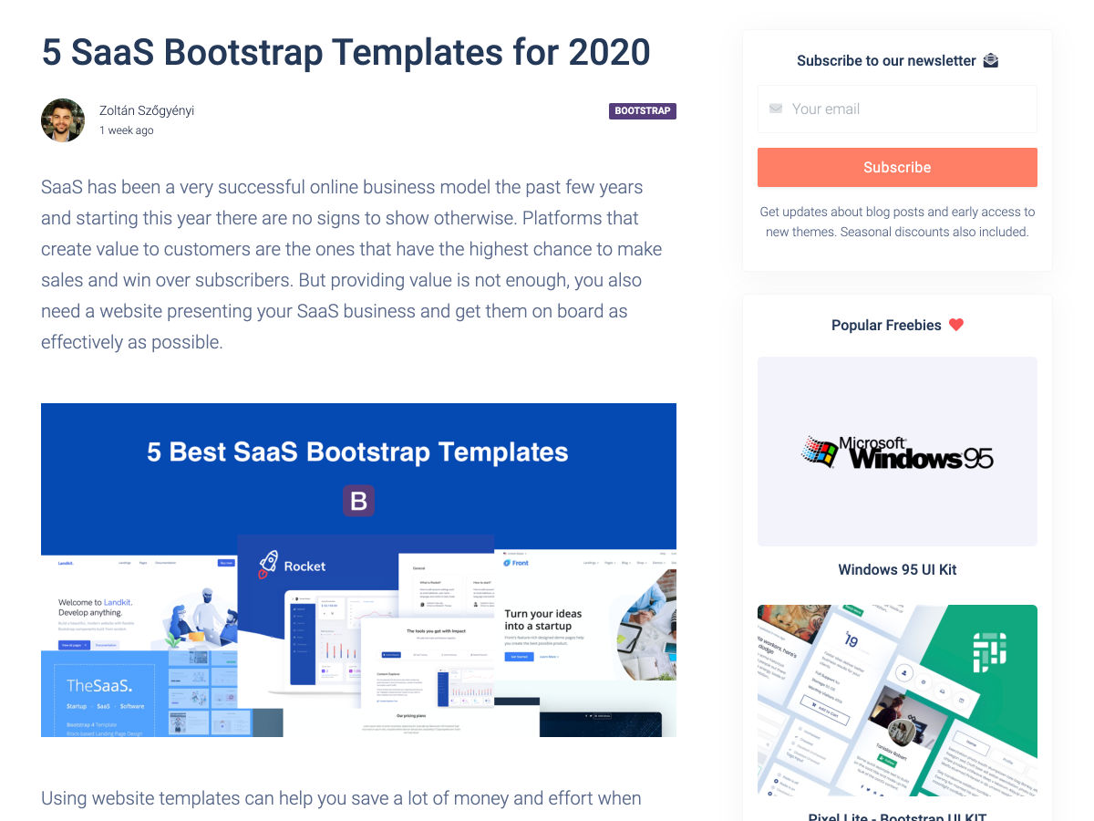 Popular design news of the week: March 23, 2020 - March 29, 2020 bootstrap 7
