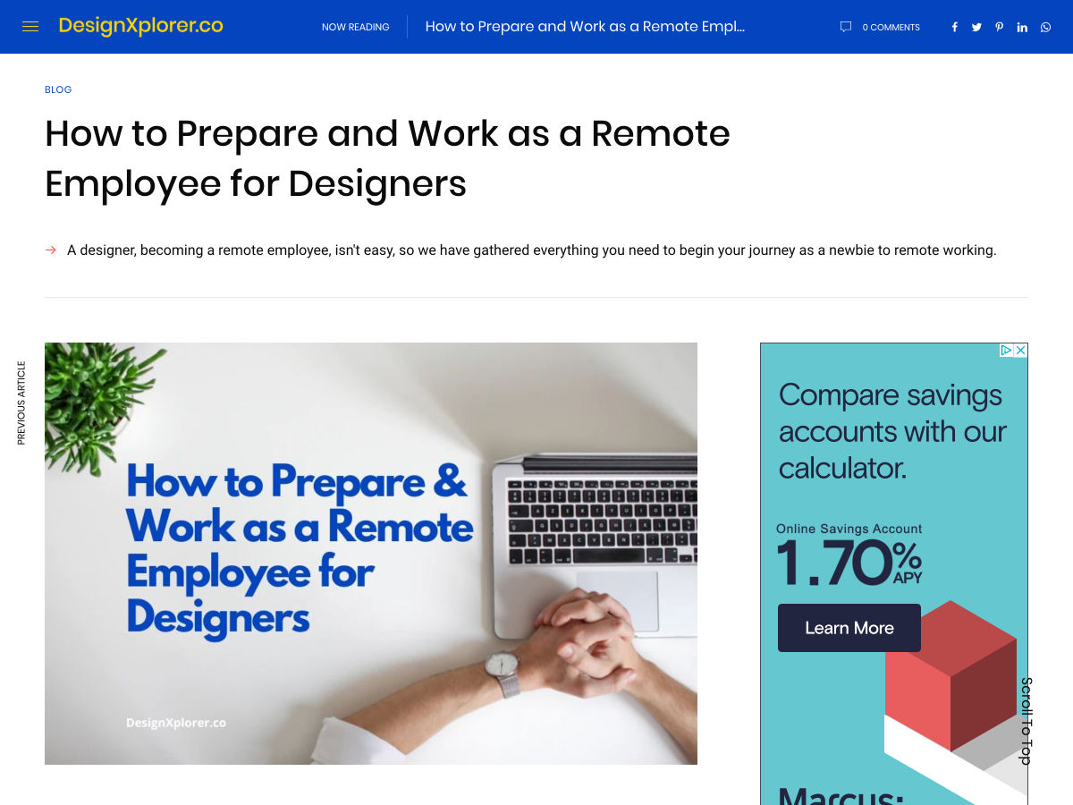 Popular design news of the week: March 23, 2020 - March 29, 2020 remote 3