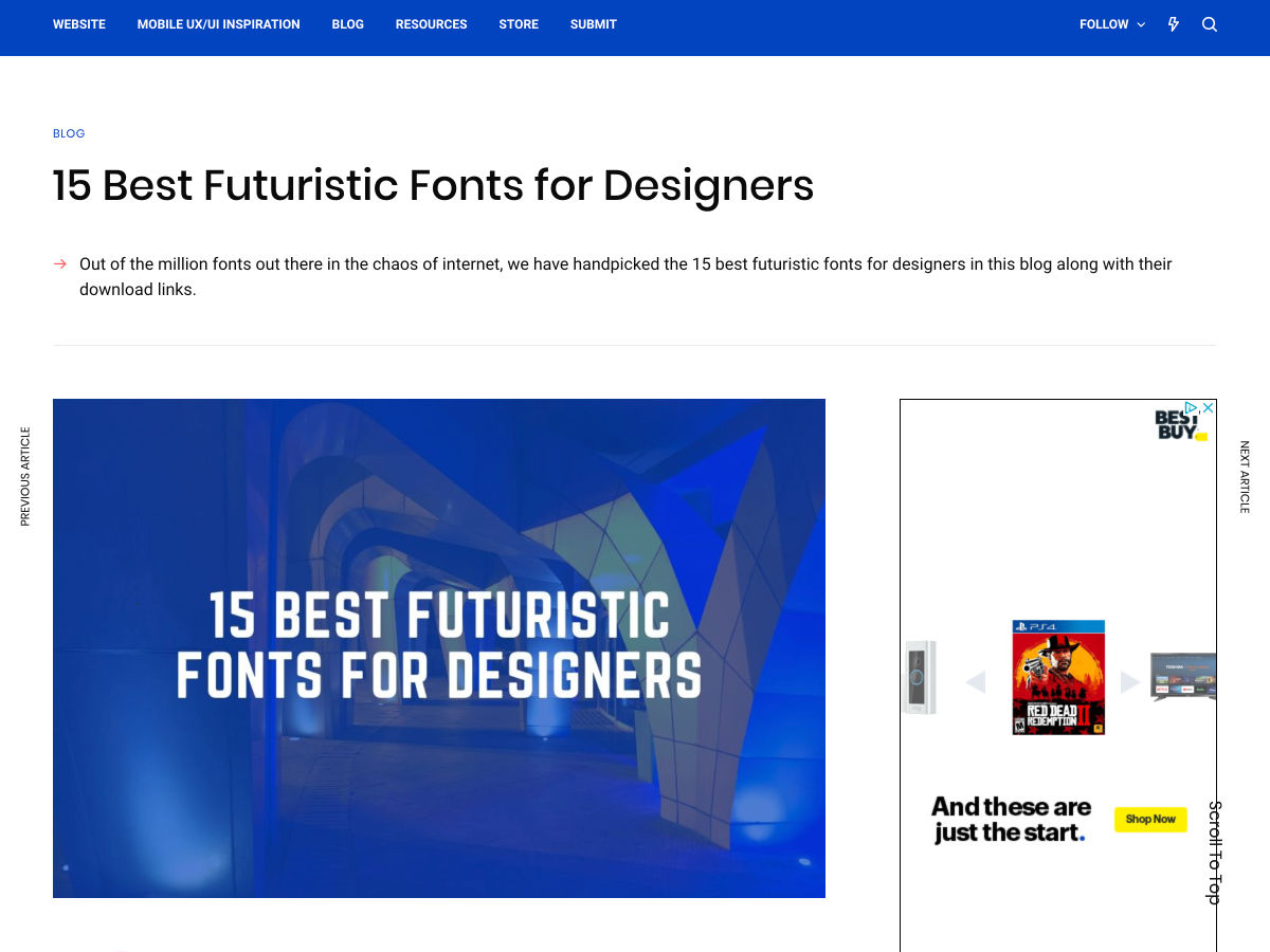 Popular design news of the week: March 23, 2020 - March 29, 2020 futuristic