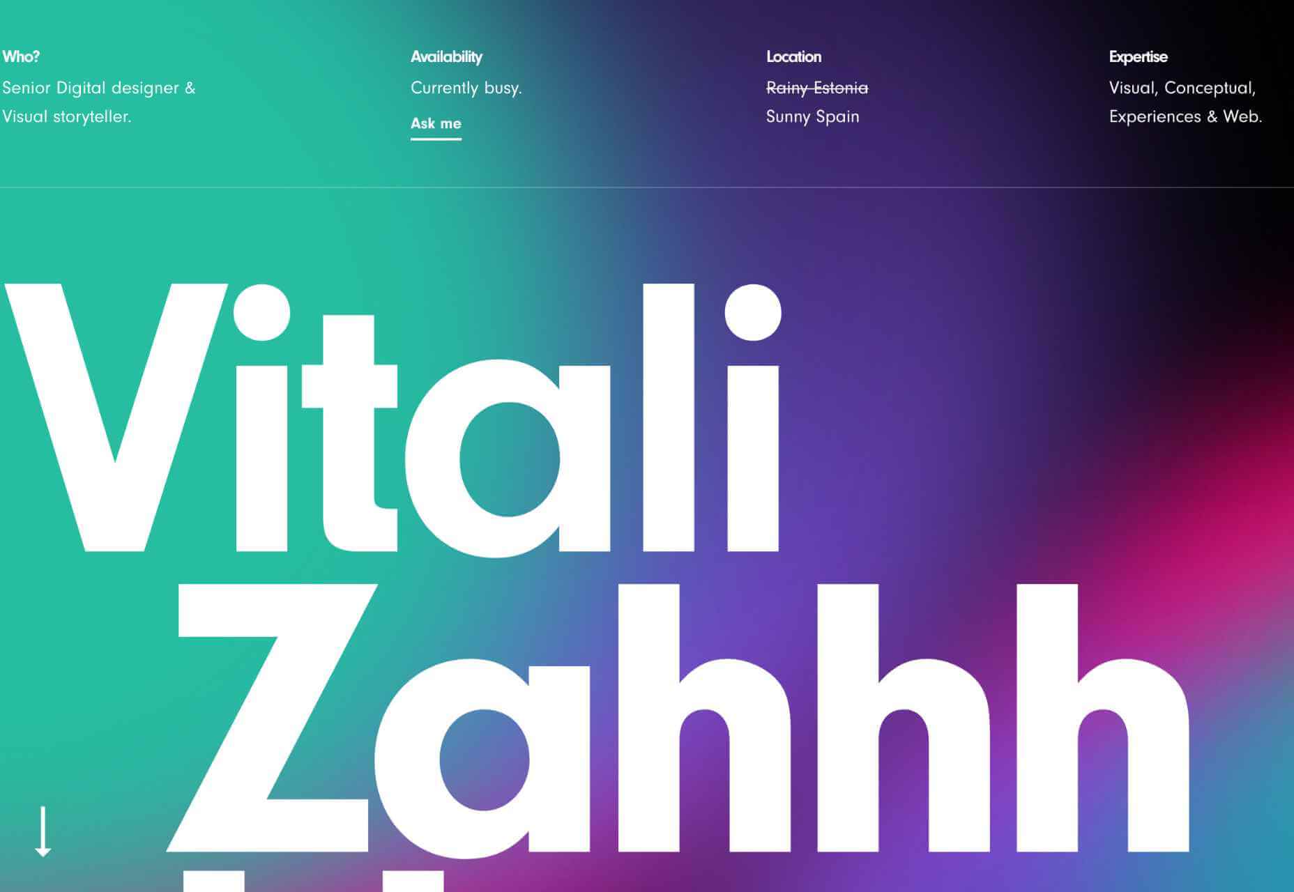 Introducing 15 Best New Portfolios, March 2020 vitali-zahharov