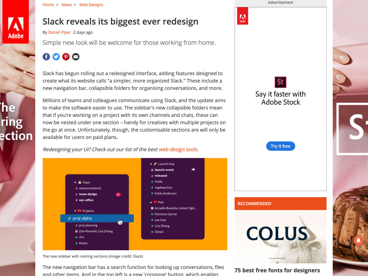 Popular design news of the week: March 16, 2020 - March 22, 2020 slack 5