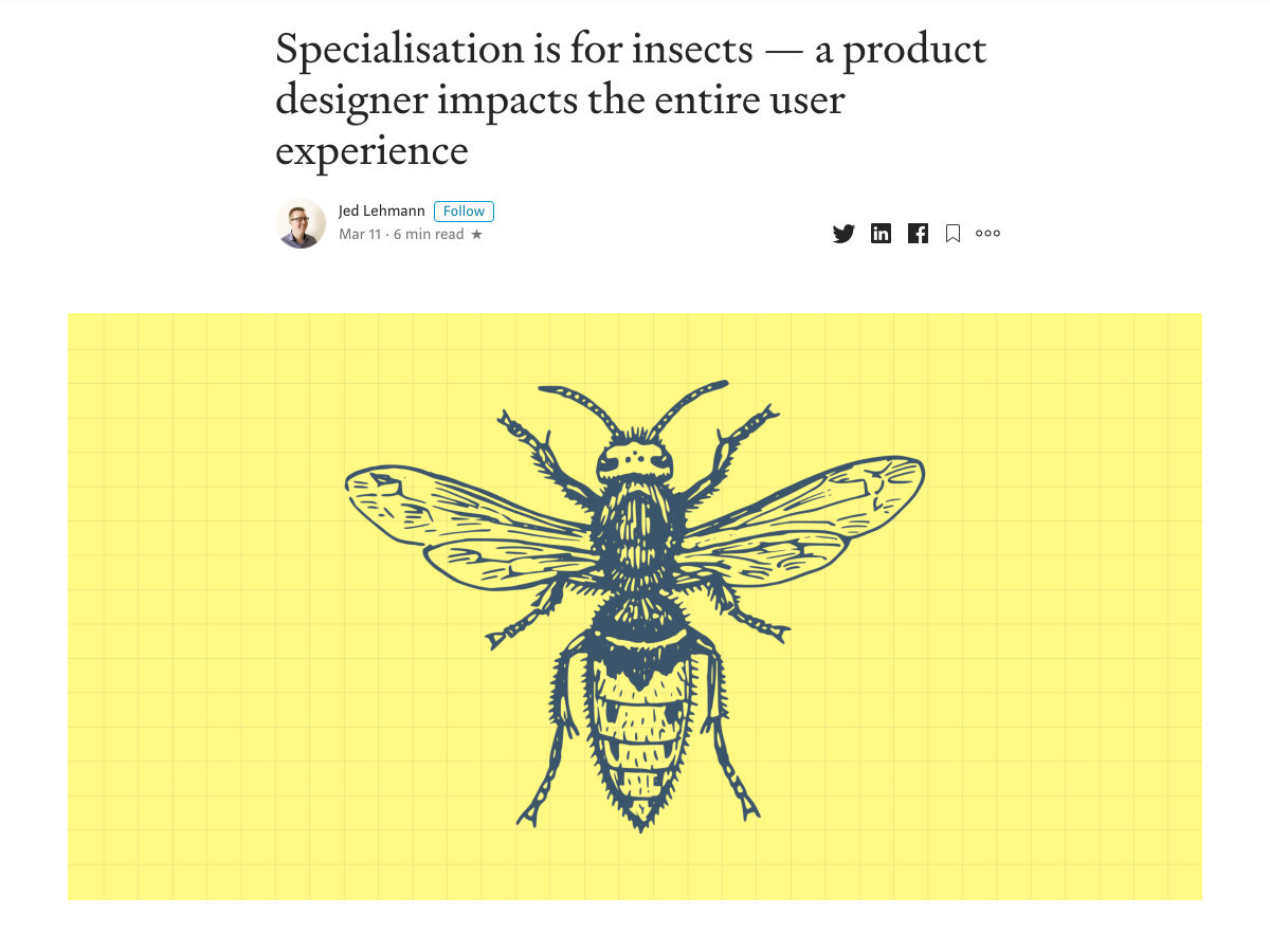 Popular design news of the week: March 16, 2020 - March 22, 2020 insects
