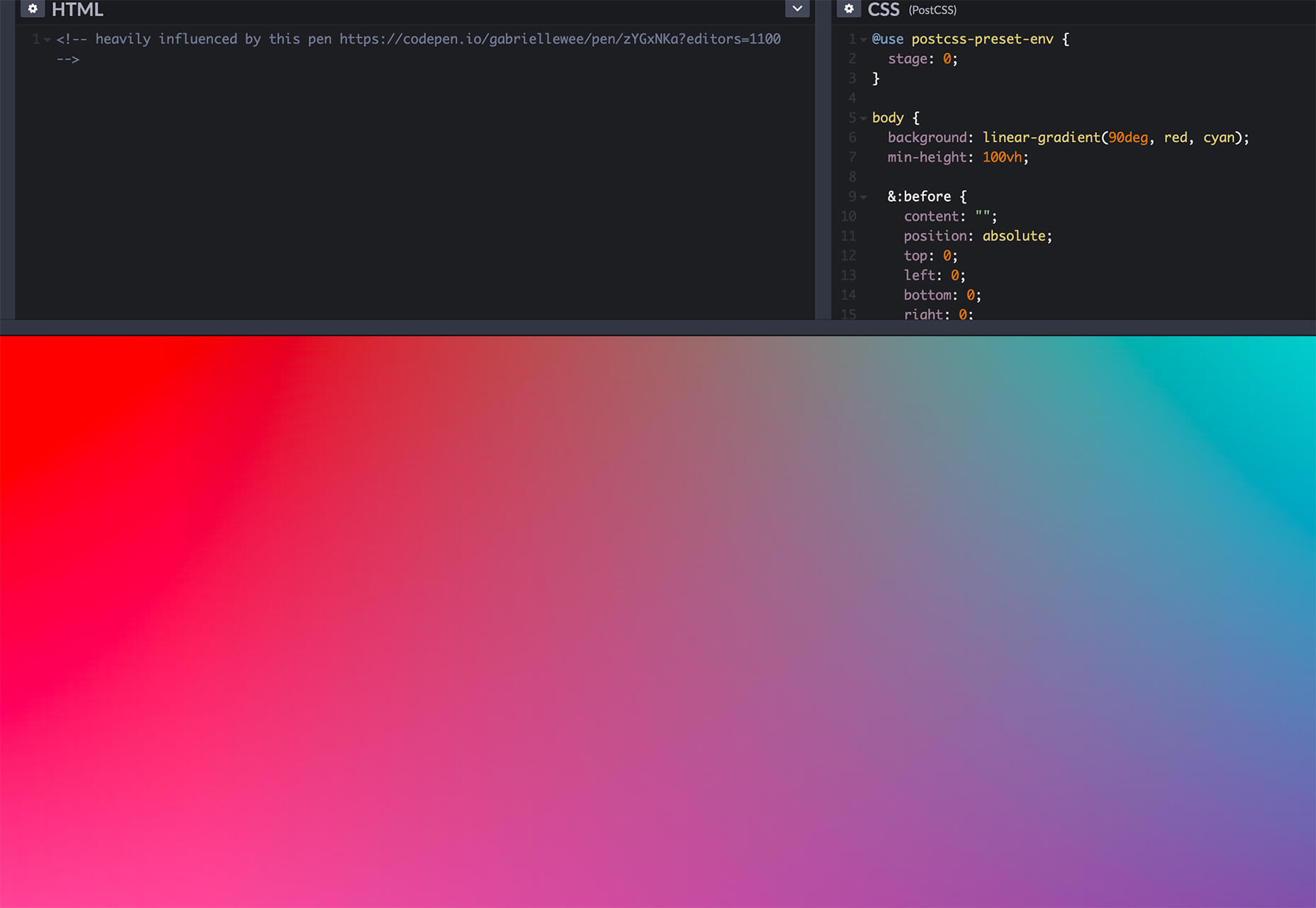 Exciting New Tools for Designers, March 2020 gradient