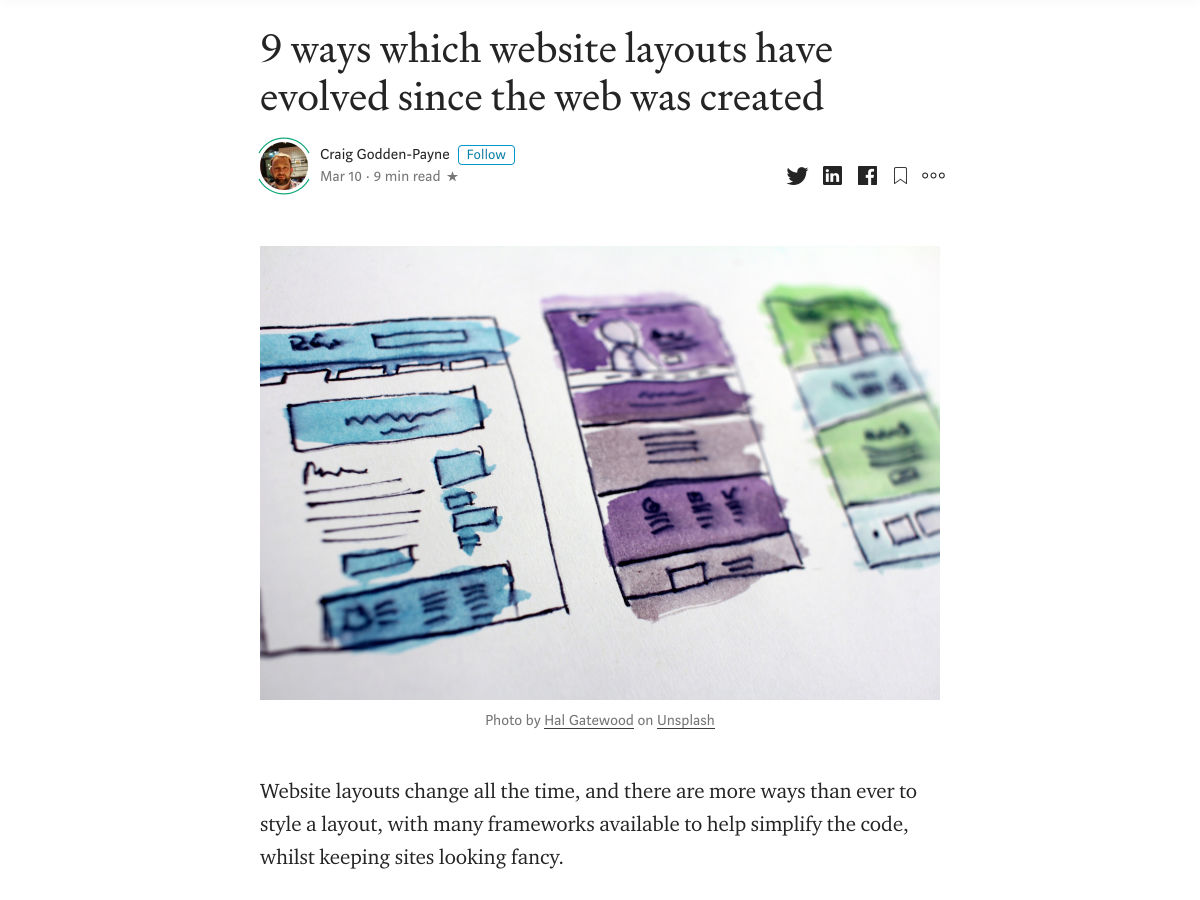 Popular design news of the week: March 9, 2020 - March 15, 2020 layouts 1
