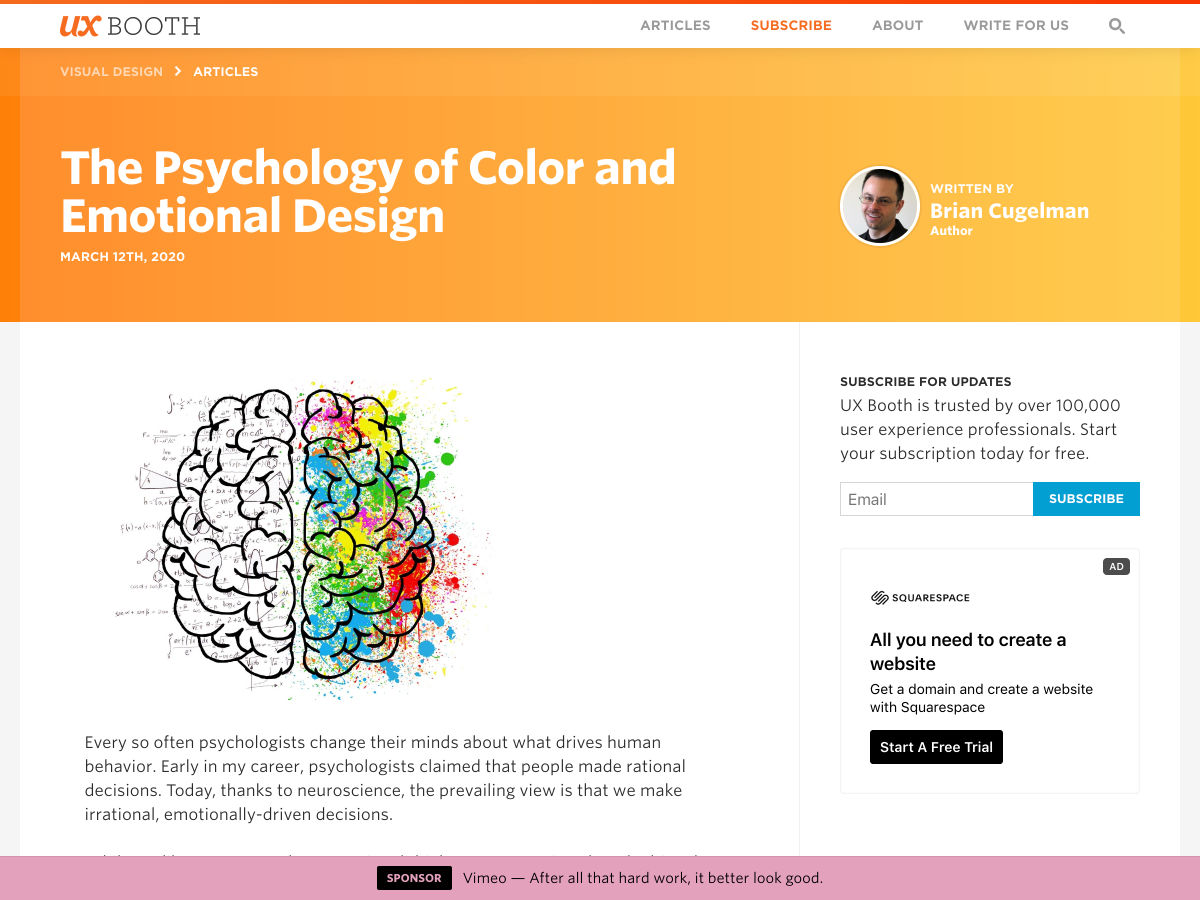 Popular design news of the week: March 9, 2020 - March 15, 2020 psychology 2