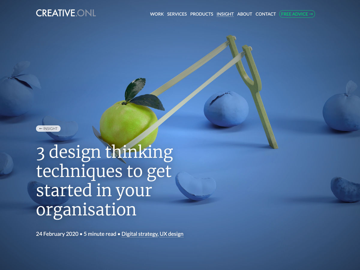 Popular design news of the week: February 24, 2020 - March 1, 2020 designthinking 2