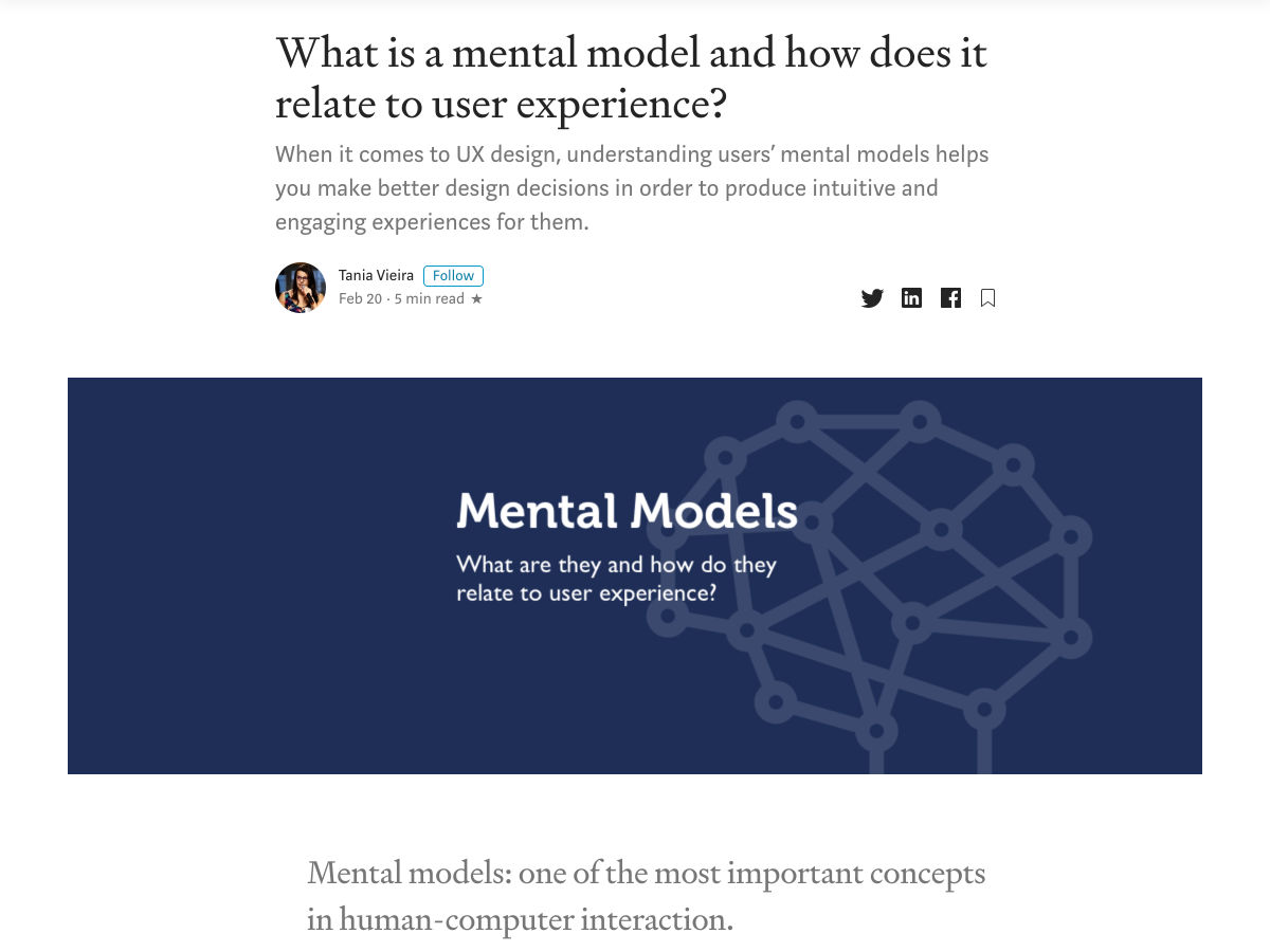 Popular design news of the week: February 24, 2020 - March 1, 2020 mentalmodel