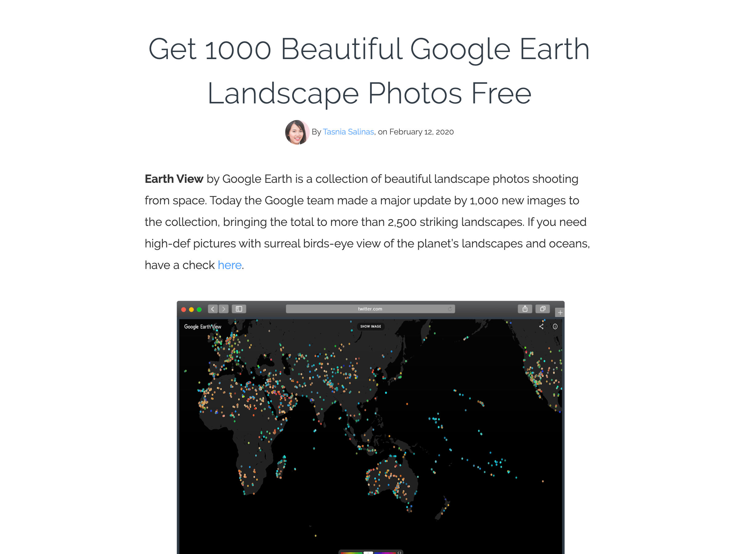 Popular design news of the week: February 17, 2020 - February 23, 2020 googleearth