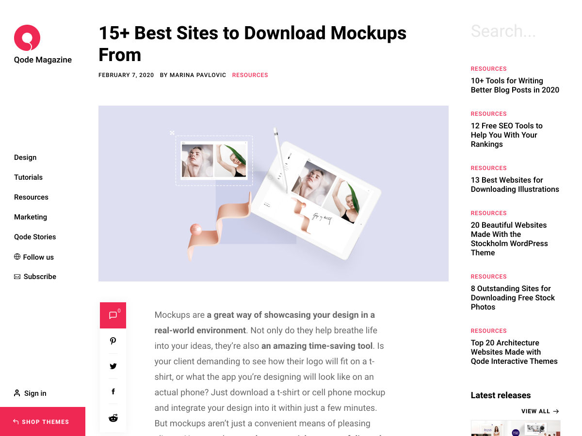 Popular design news of the week: February 10, 2020 - February 16, 2020 mockups