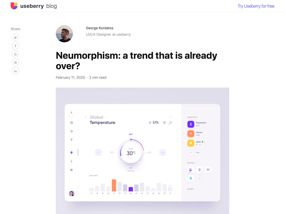 Popular design news of the week: February 10, 2020 - February 16, 2020 neumorphism 1
