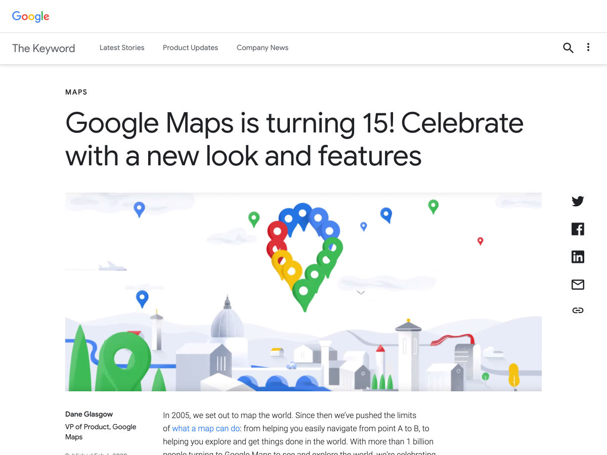 Popular design news of the week: February 10, 2020 - February 16, 2020 maps