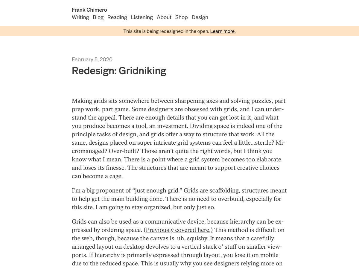 Popular design news of the week: February 10, 2020 - February 16, 2020 gridniking