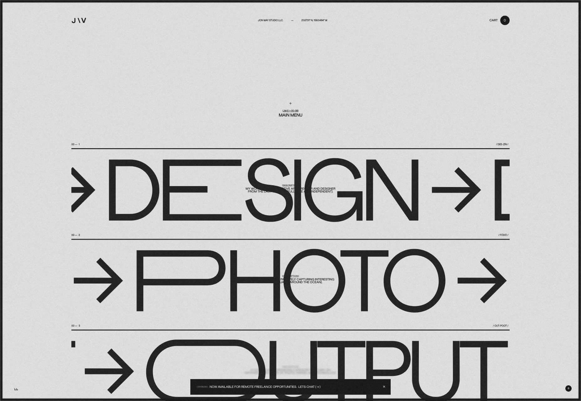 20 Freshest Web Designs, January 2020 016