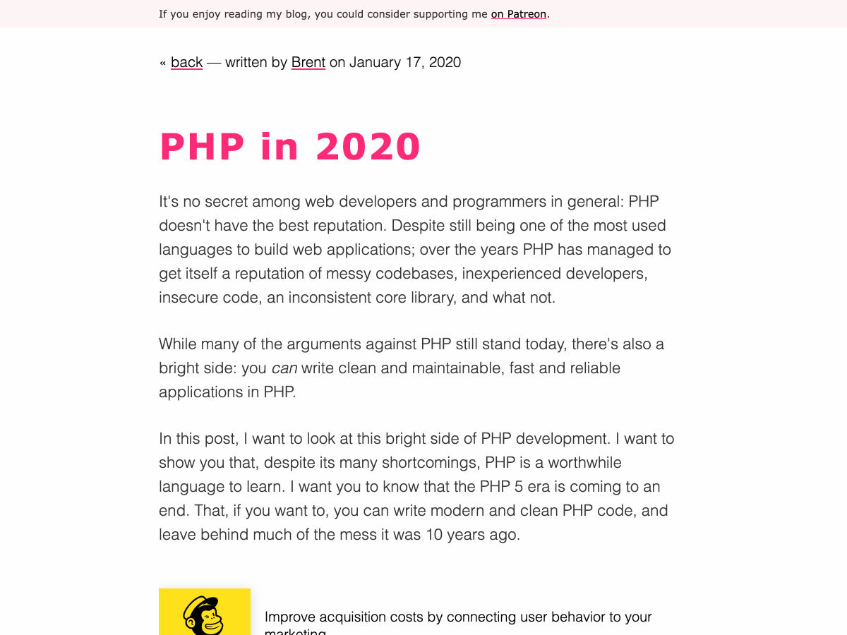 Popular design news of the week: January 20, 2020 - January 26, 2020 php 1