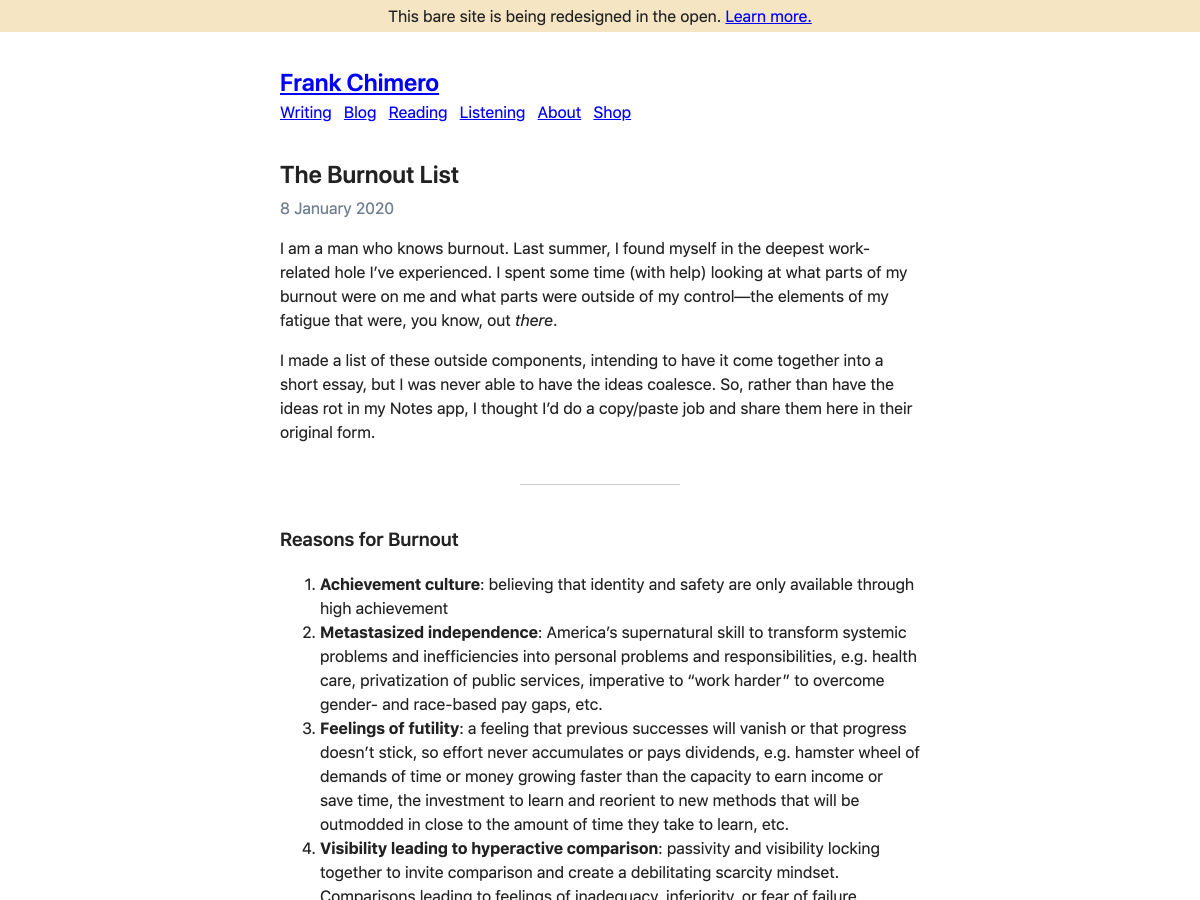 Popular design news of the week: January 20, 2020 - January 26, 2020 burnout 1