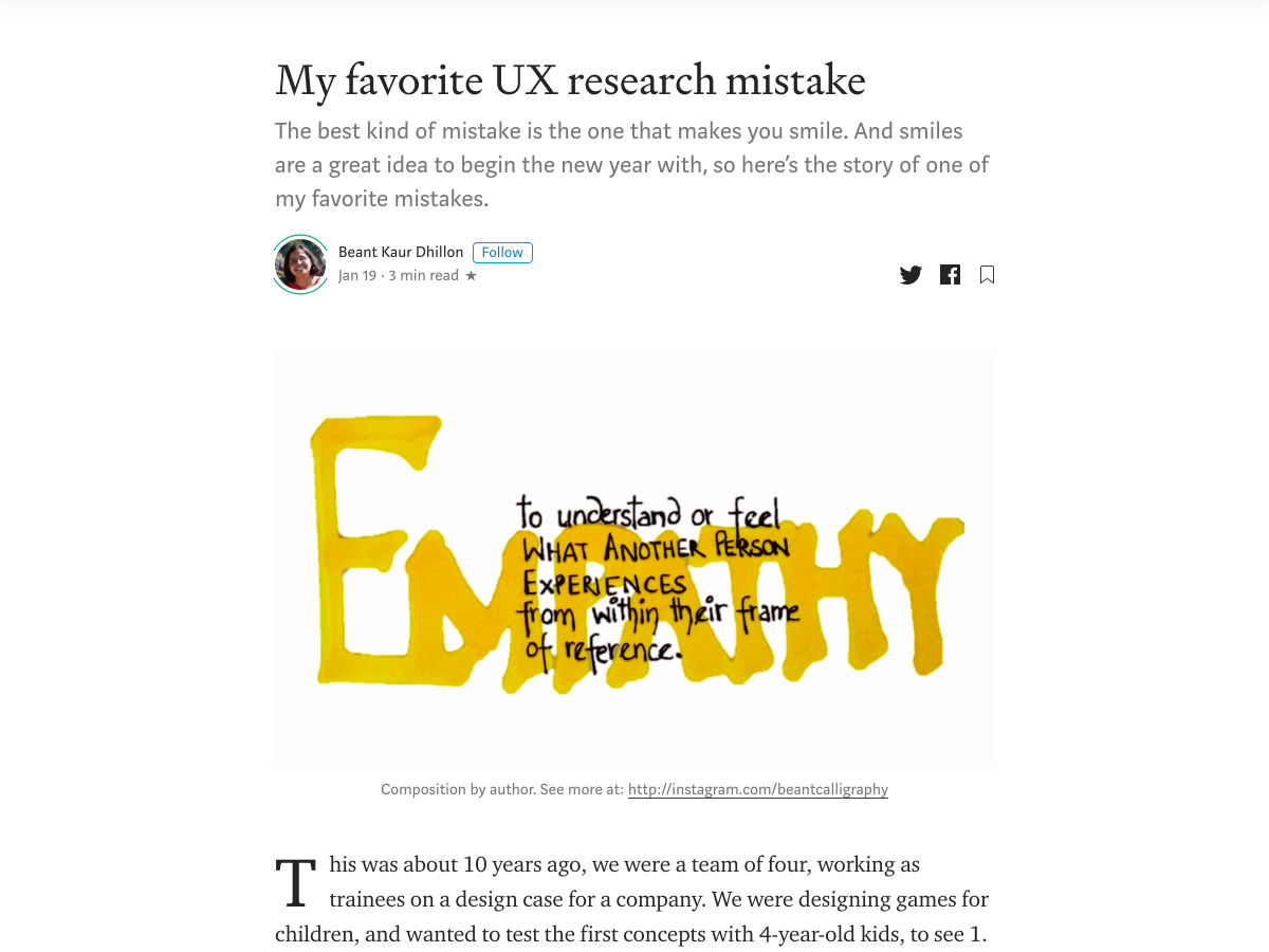 Popular design news of the week: January 20, 2020 - January 26, 2020 mistake