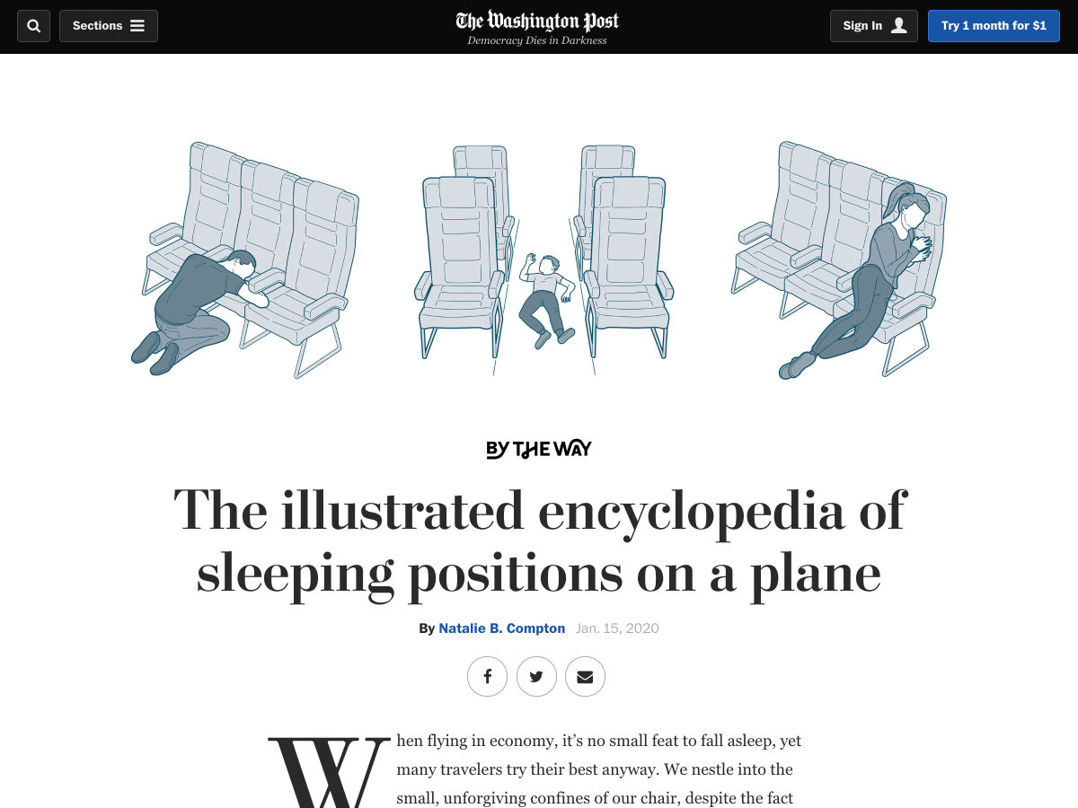 Popular design news of the week: January 20, 2020 - January 26, 2020 sleeping