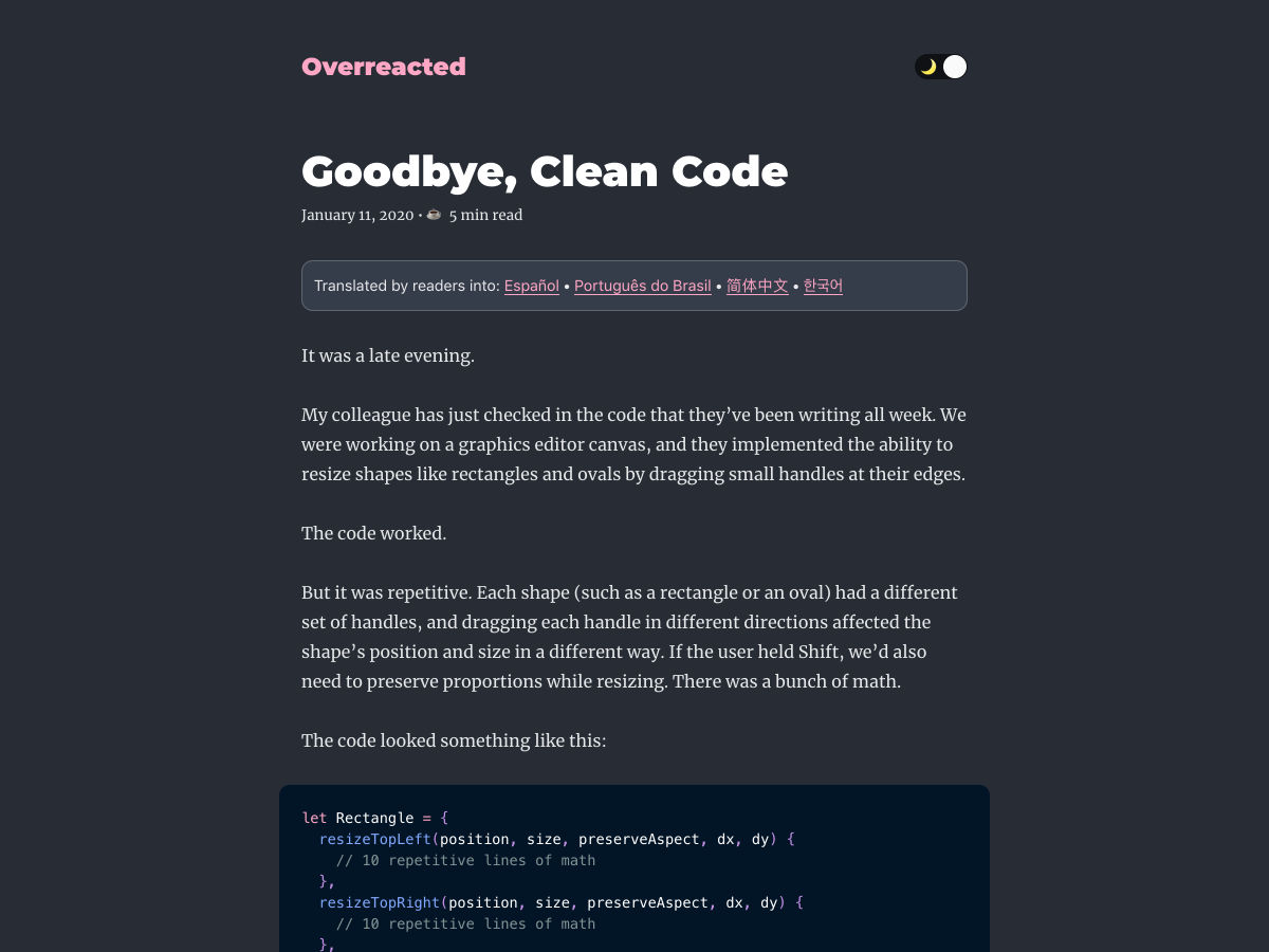 Popular design news of the week: January 13, 2020 - January 19, 2020 clean 1
