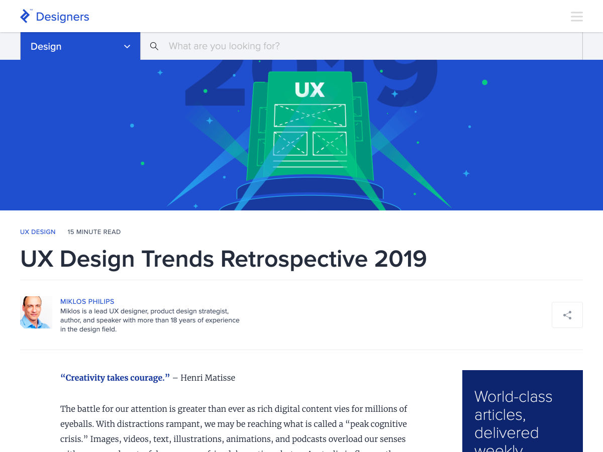 Popular design news of the week: January 13, 2020 - January 19, 2020 retrospective